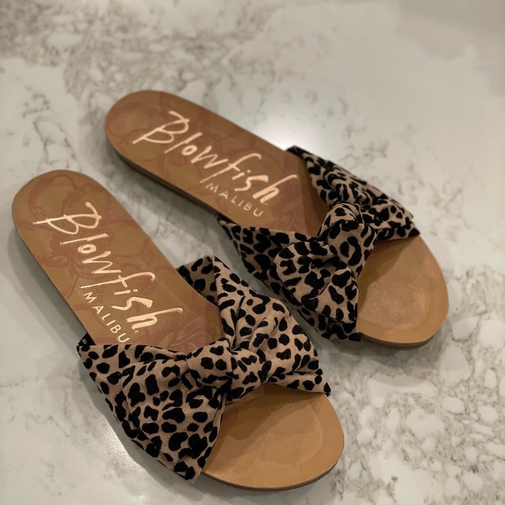 Cute, animal print flats